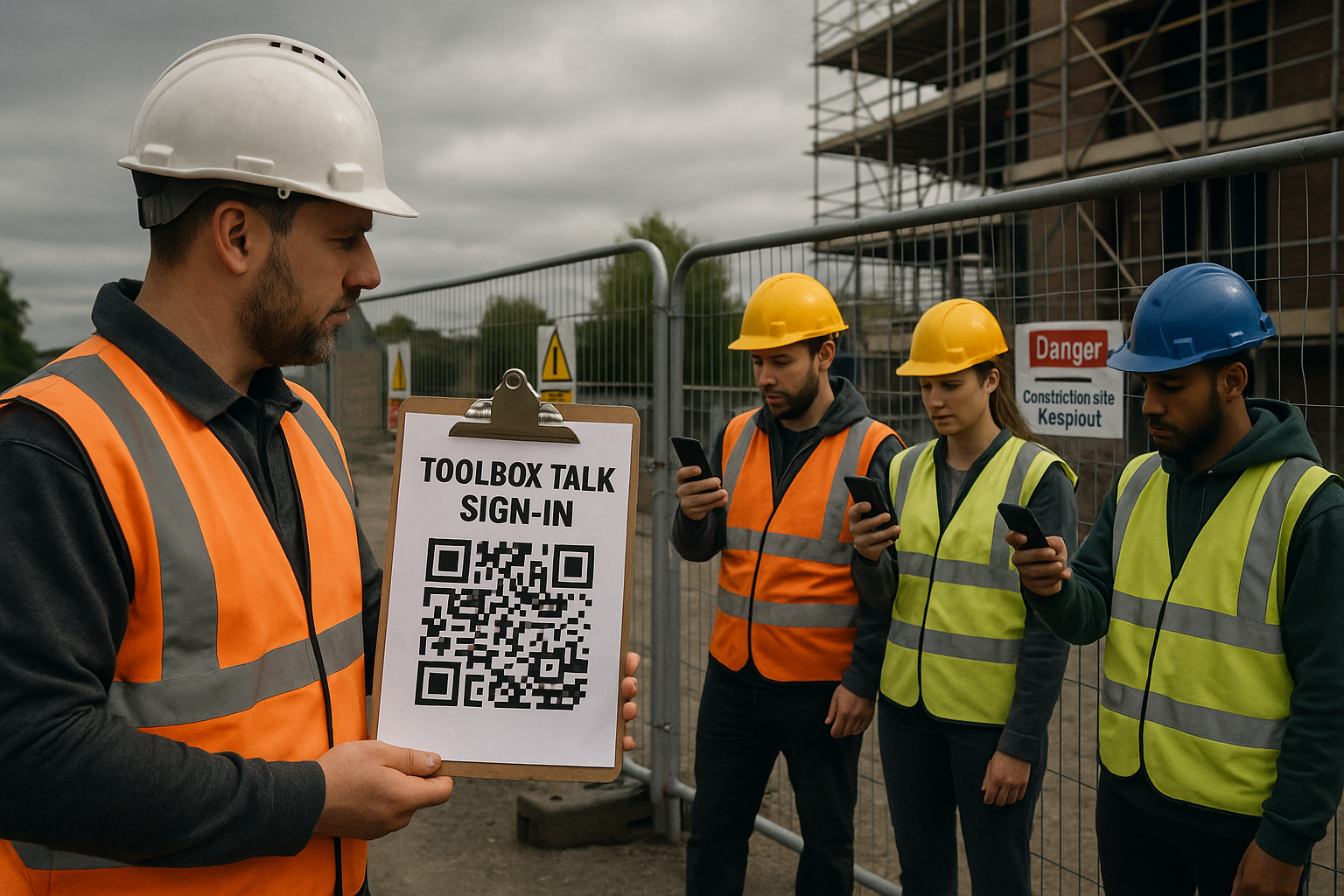 Toolbox talk attendance QR code: set it up with Google Forms and Sheets featured image