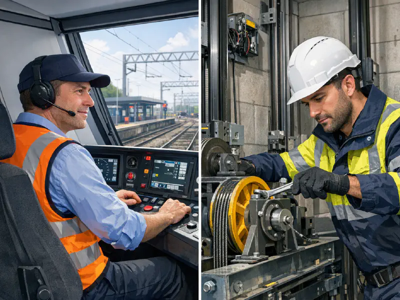 Train driver vs lift engineer: Which skilled trade offers better UK prospects? featured image