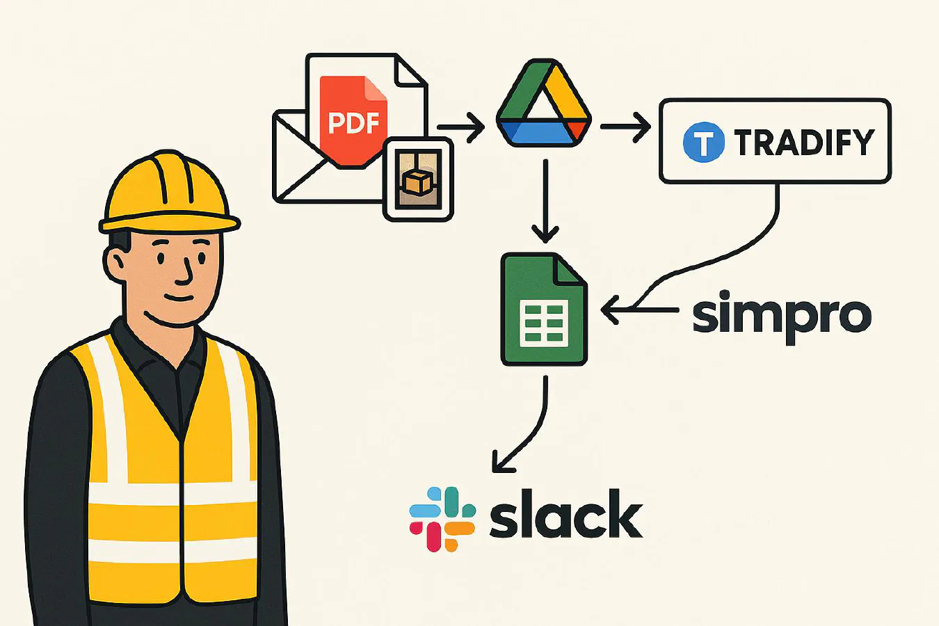Turn supplier delivery notes and photo PODs into van stock updates automatically (Tradify or Simpro) featured image