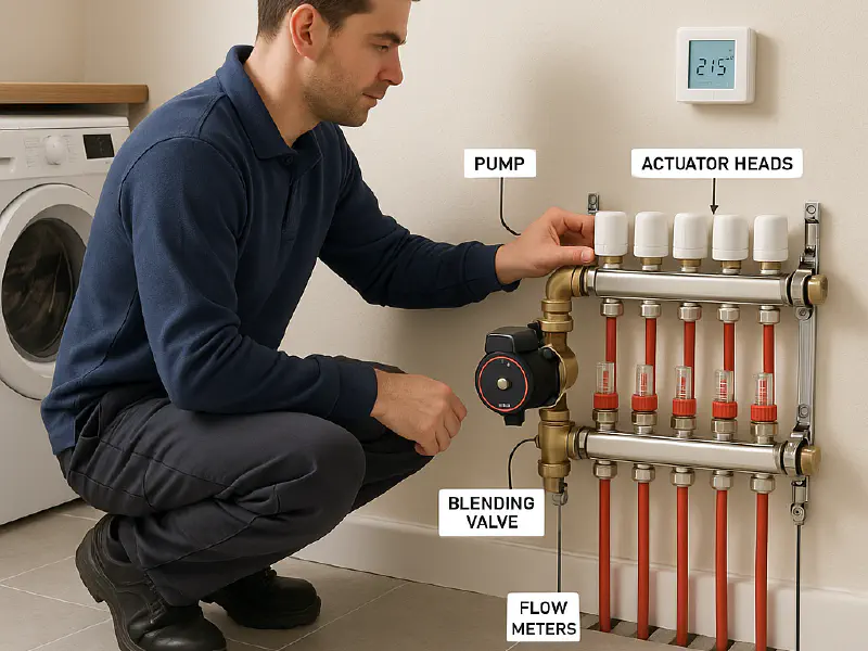 Underfloor heating not working: step-by-step fixes for wet systems, common faults and when to call it featured image