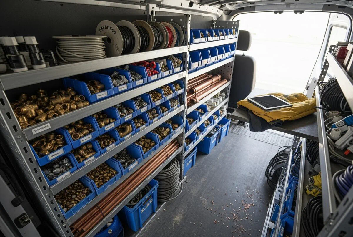 Van and Warehouse Stock Management for Trades: Systems That Reduce Waste featured image