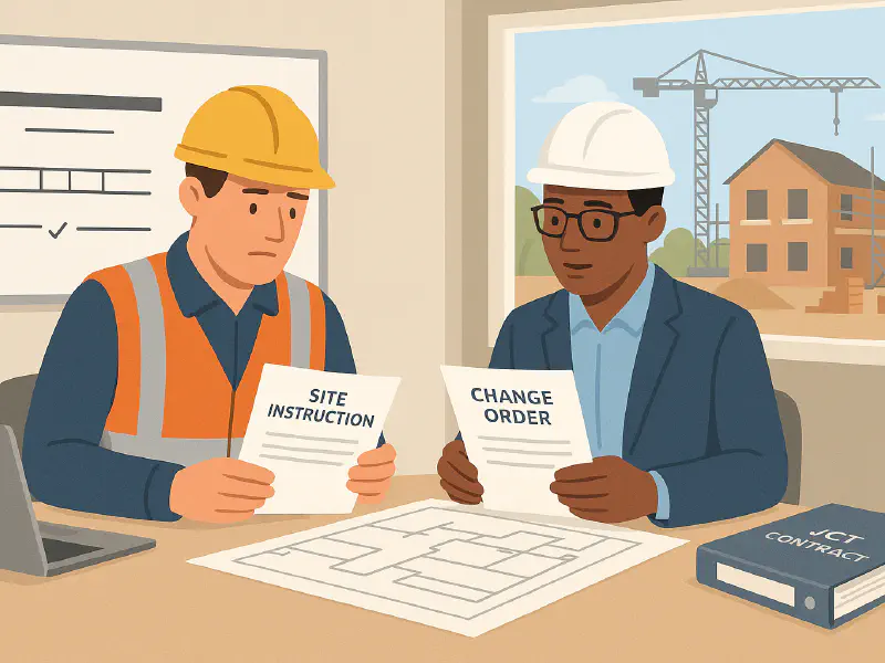 Variation order in construction: simple JCT procedure, pricing and templates that get paid featured image