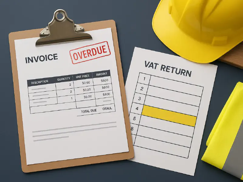 VAT bad debt relief for construction: step-by-step for Xero and QuickBooks (with templates) featured image