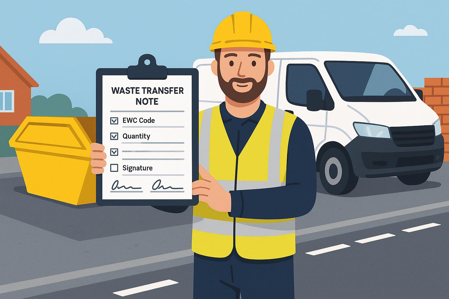 Waste transfer note template: what to include, UK rules and a simple digital workflow featured image