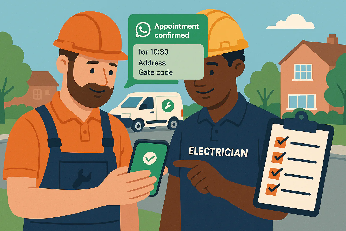 WhatsApp appointment reminders for trades: message templates, Google Calendar setup and a 7‑day follow‑up plan featured image