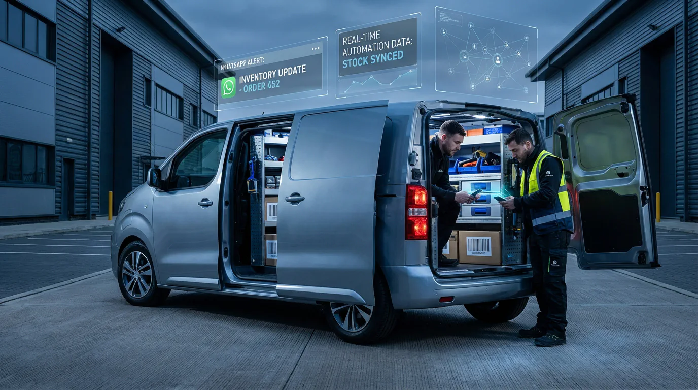 WhatsApp Stock Alerts: Automate Van Inventory Free in 2026 featured image