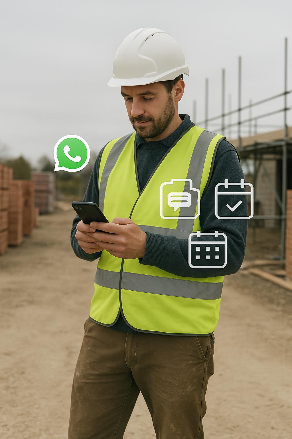 WhatsApp-first lead triage for trades: auto-replies that book surveys in 10 minutes featured image